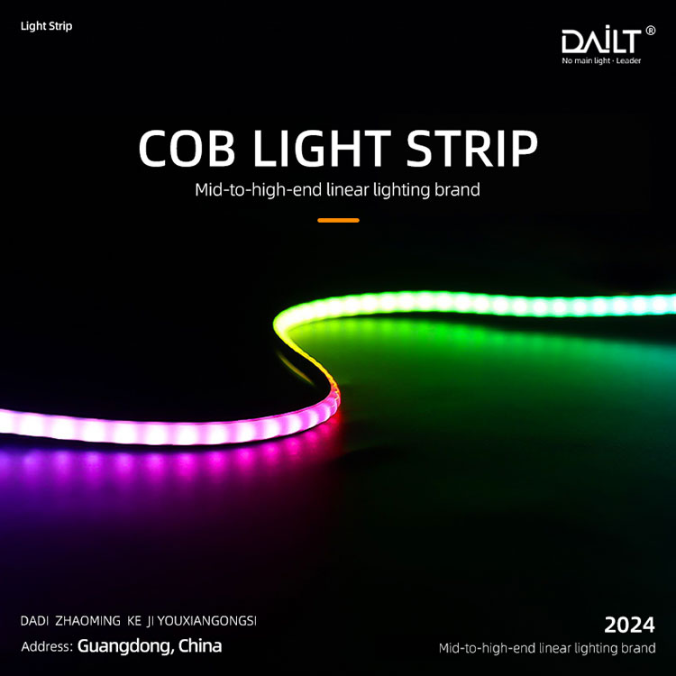 A COB Magic Light Strip a tökéletes megoldás a modern környezeti világításhoz